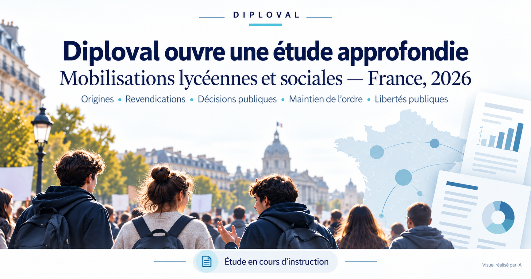 Diploval engage une étude sur les mobilisations lycéennes et sociales de 2026